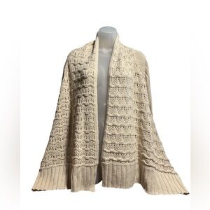 NEW Sunday in Brooklyn Open Front Cardigan Oatmeal